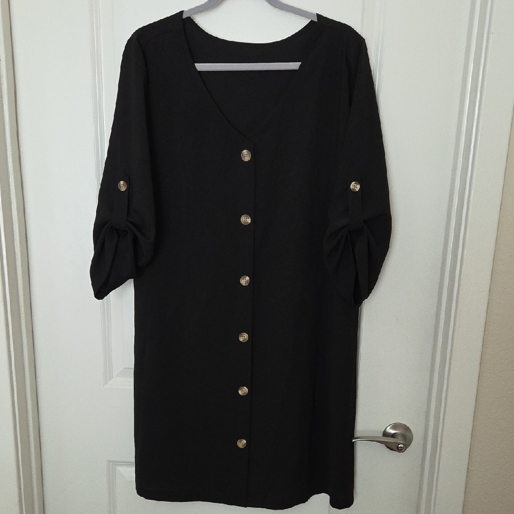 Shein Midi Shift Dress